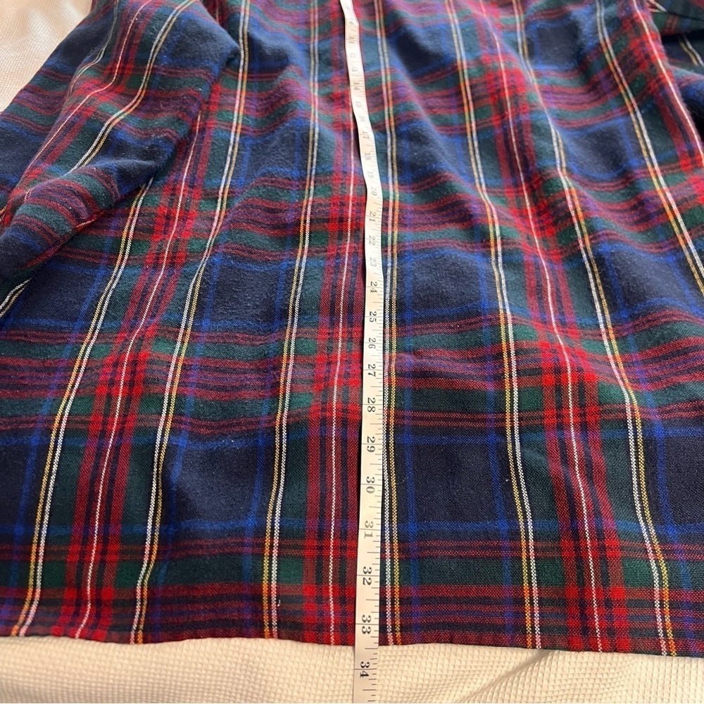 VTG 90s Backpacker Sportswear Mens Large Tall Tartan Plaid Flannel​​ - Picture 5 of 6